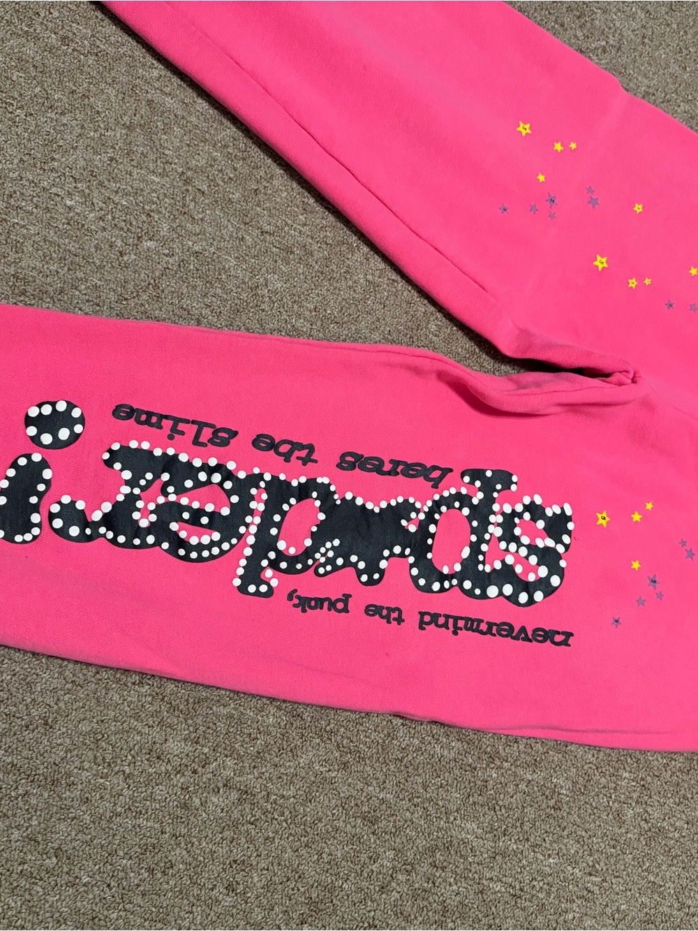 Pink Spider Joggers - Picture 2 of 4